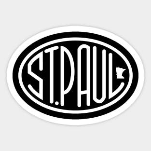 ST. PAUL, MN II Sticker
